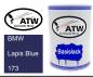 Preview: BMW, Lapis Blue, 173: 500ml Lackdose, von ATW Autoteile West.